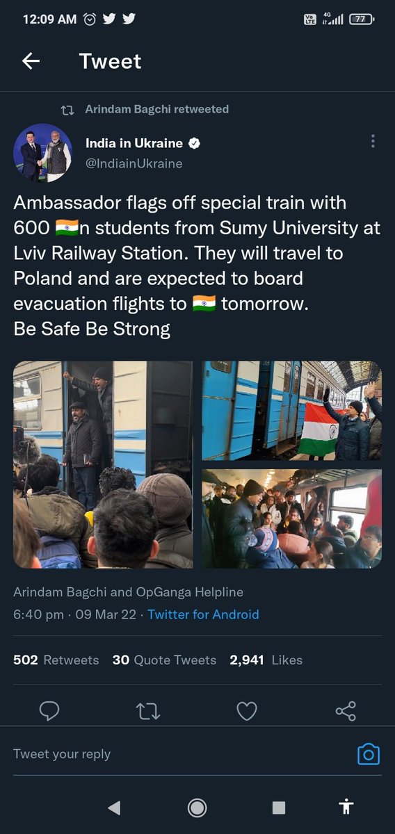 IndiansStudents tweet picture