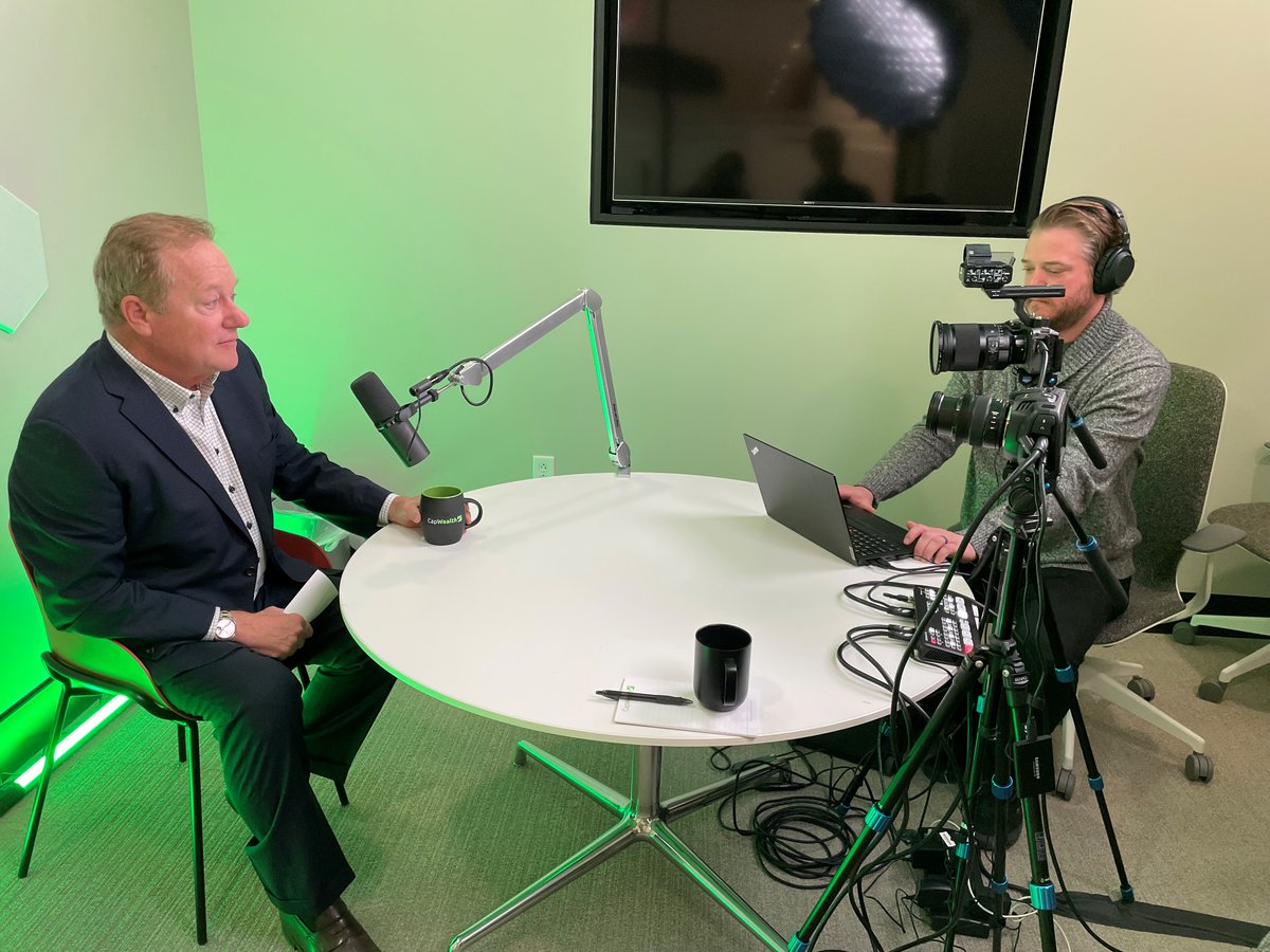 CapWealthMgt's tweet photo. SNEAK PEEK of CapWealth's new studio https://t.co/tGvv8gTMbt