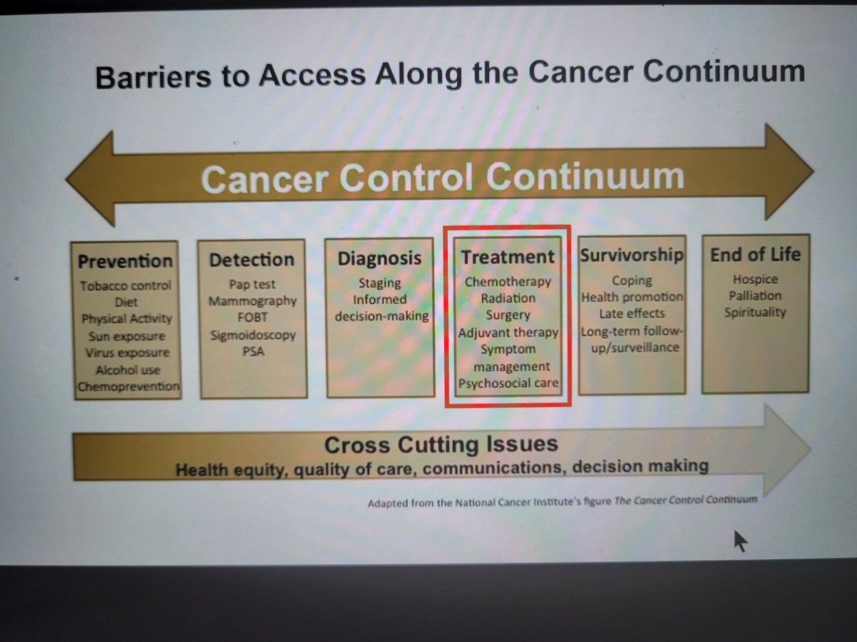 TamrynGray's tweet photo. "Psychooncology spans the entire care continuum. #PalliativeCare should be incorporated early & often for everyone." @DrWinkfield #APOS22 #hapc @DocApplebaum @AmyCorveleynMSW @BRosa_PhD @HMSPallCare https://t.co/jtr011ykV4