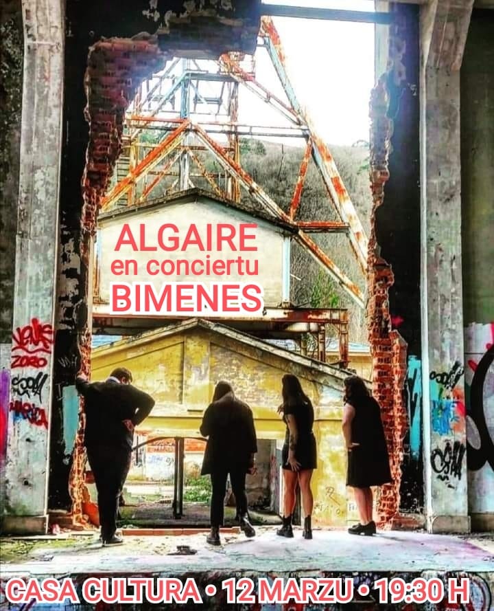 Ayto_Bimenes's tweet photo. 💙💛 🎶 Dempués del estrenu del so discu el pasáu sábadu en Mieres, les compañeres d'#Algaire vienen esti sábadu a #Bimenes a traenos los sos cancios. 🎼🎸

☺️ La entrada ye de baldre, así que nun lo pienses y esti finde #tirapabimenes 🍎🍏 https://t.co/m2PFee892u
