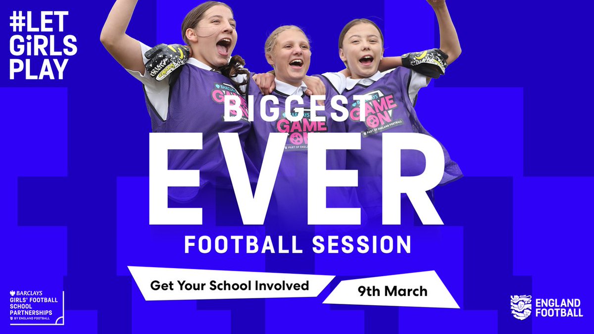 LeedsNE_SGO's tweet photo. ⚽️Girls leading girls⚽️🙌🏻 Fab session this afternoon @RSchPrimaryPE as part of the BIGGEST EVER FOOTBALL SESSION #LetsGirlsPlay #GirlsFootballinSchools Thanks to our female coach Dara @FootTechAcademy &amp; our awesome sports leaders @RSch_class2026 @RSch_class2025 @RSch_class2024 ⚽️ https://t.co/Zc5Cs5sfLw