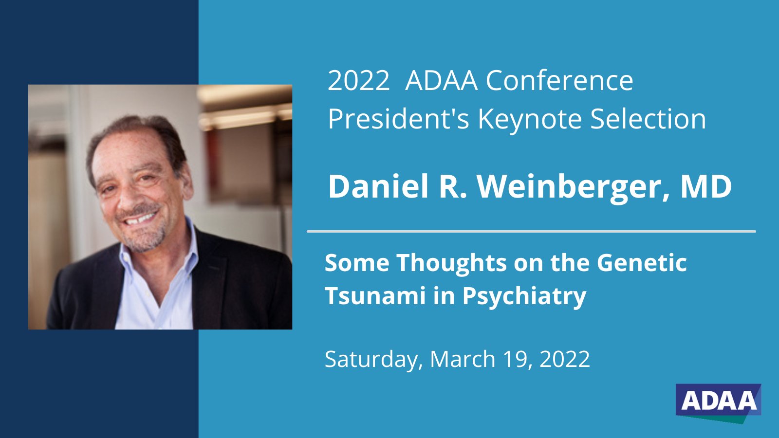 ADAA on Twitter "We are excited to announce ADAA President's Keynote