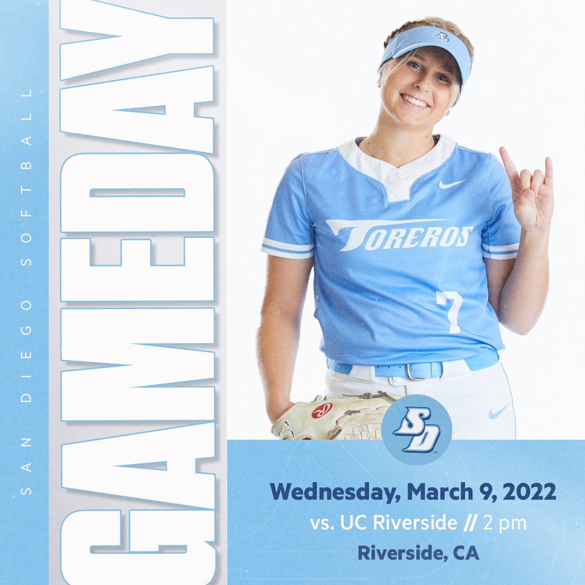 USDSoftball's tweet photo. Toreros are back in action against UC Riverside ⚡️

📈: https://t.co/FGEnZSSdk7
📹: https://t.co/oz5JpRZFtY

#GoToreros | #Leaveyourmark https://t.co/SnAgwkoBTs