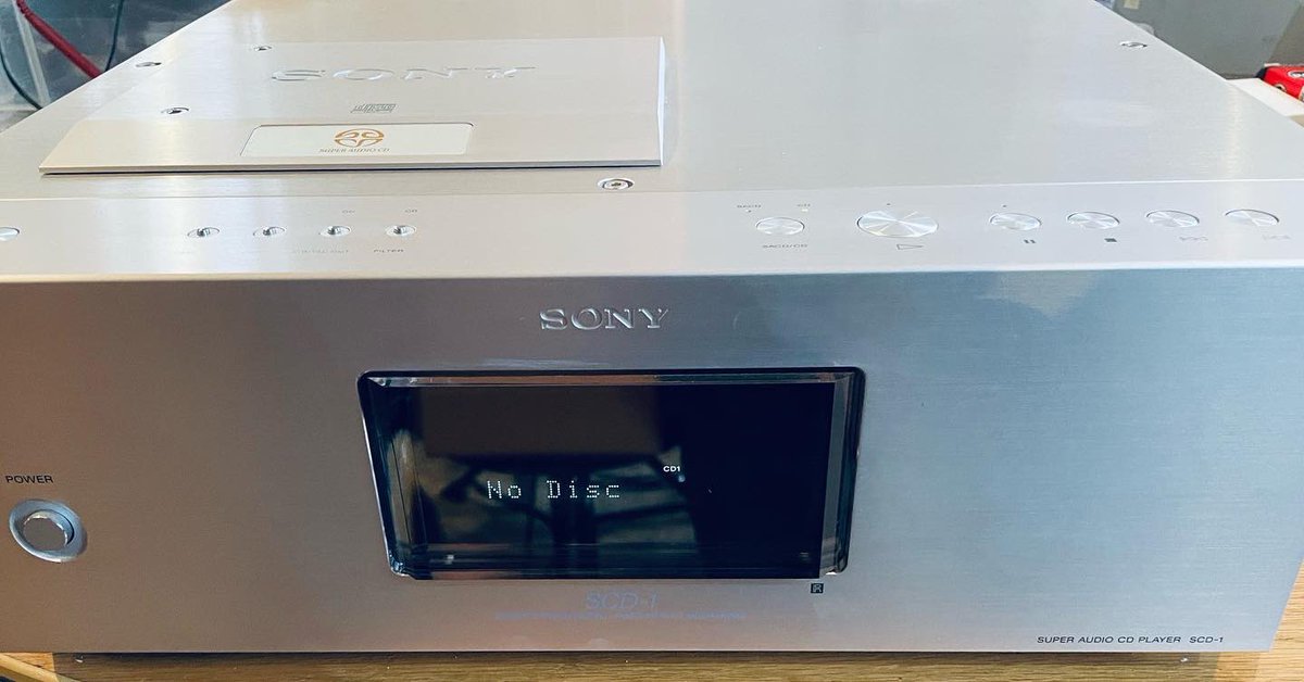 Midlandaudiox's tweet photo. Once in a lifetime opportunity to buy an immaculate @sony #scd1 boxed with all accessories and manuals and remote £2499 @midlandaudiox #belbroughton #worcestershire https://t.co/thYyZbwBm9