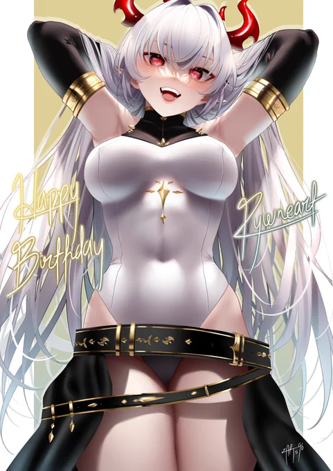 Happy Birthday to my dear artist sister @Ryuuneart!
I wish the best for you on your special day 🤍 