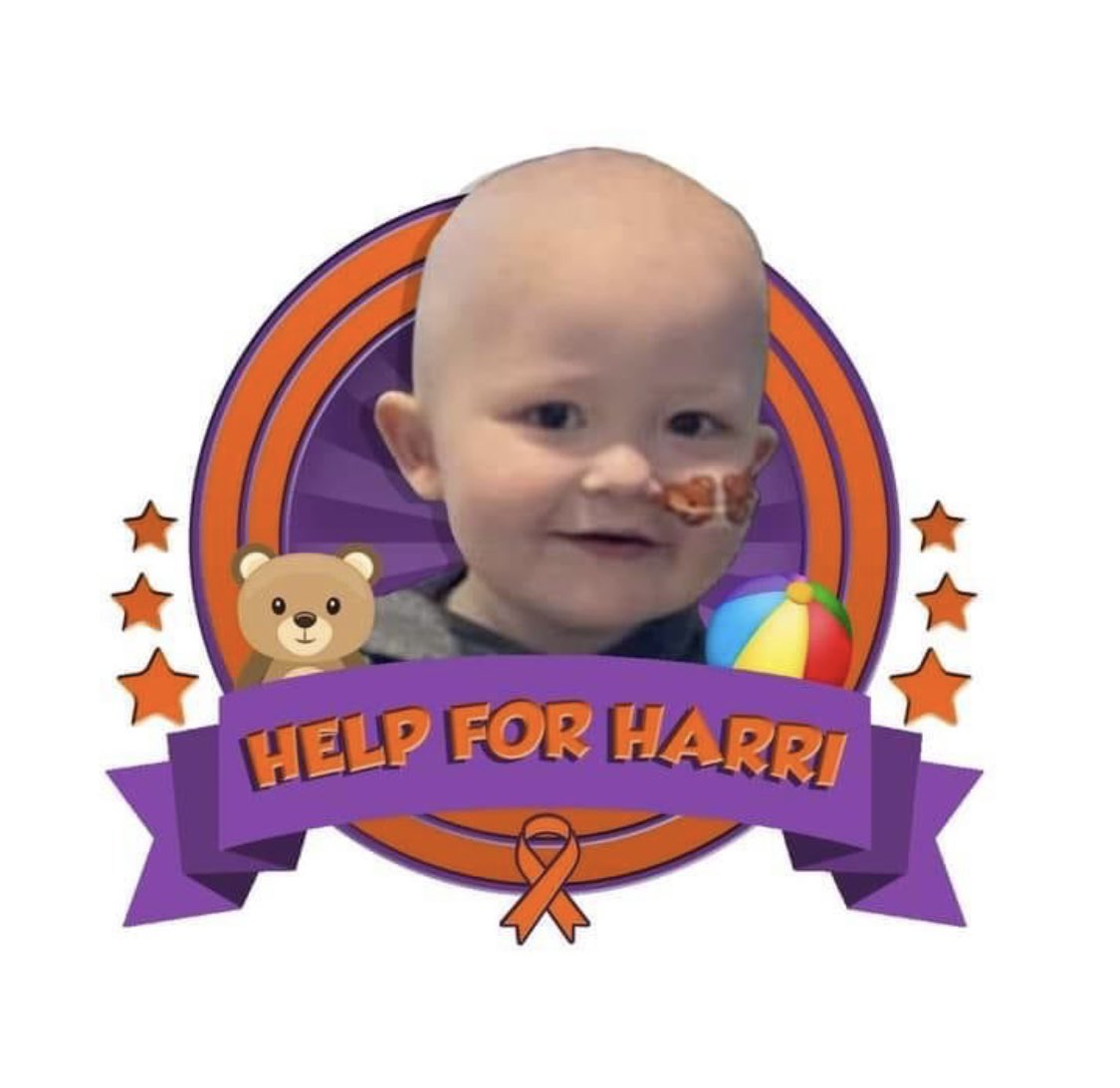 Friday 11th March 
Purple and Orange fundraising day for Harri.
Please help us to turn the Cynon valley ‘Purple and Orange’ on Friday. Wear something of that colour to work, out walking, on the school run or to the gym. #helpforharri