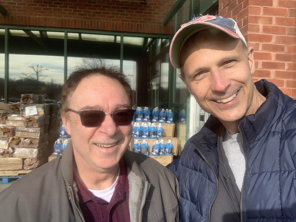 This is my friend, Rich. He’s a Bucks County Republican. We met yesterday while I was out collecting petition signatures and had an incredibly cordial, bipartisan conversation about our mutual concerns for Bucks County and our country.