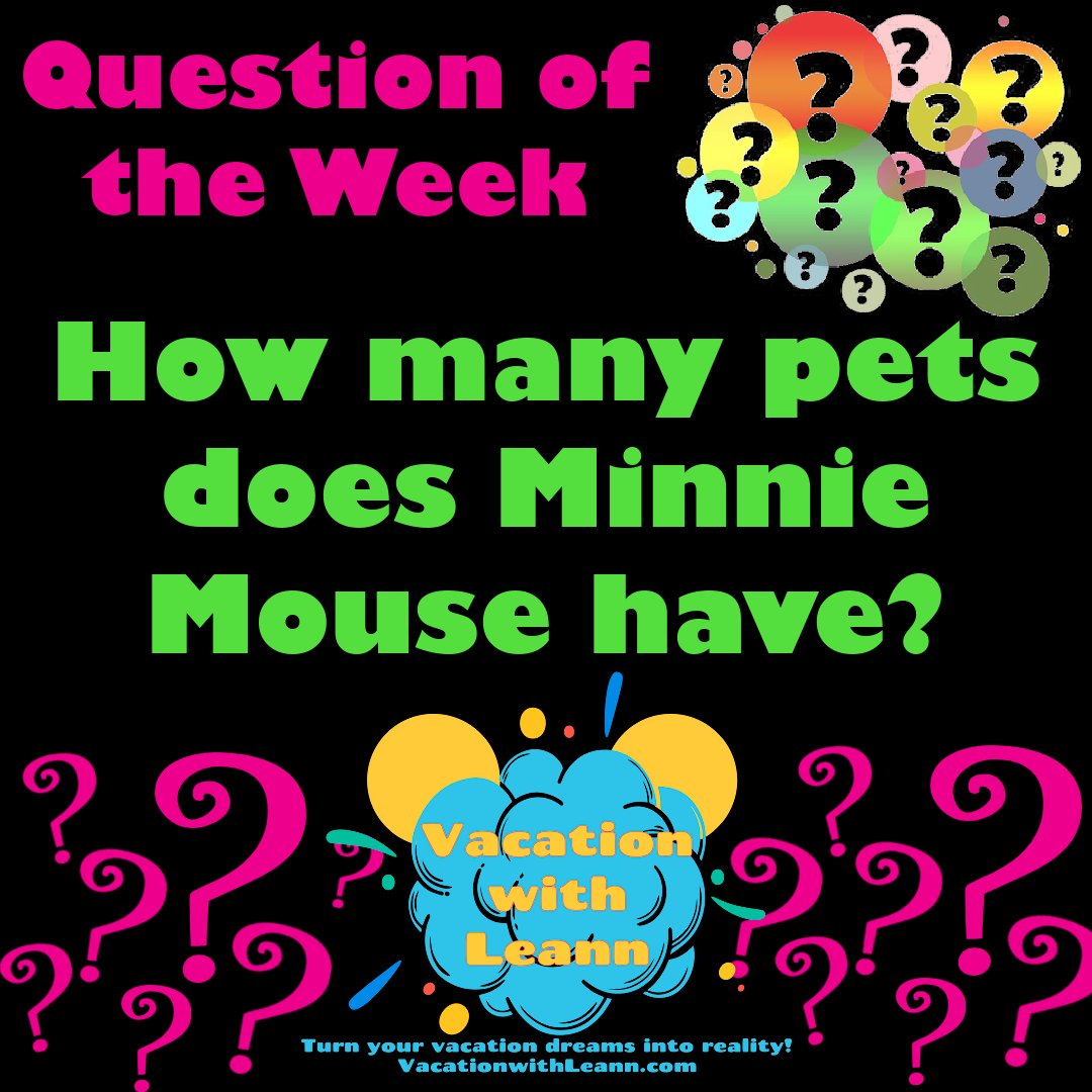 TravelwithLeann's tweet photo. Do you know the answer to today's #questionoftheweek?  Bonus points if you can give their names.  NO Googling #minniemouse #disneypets #themoreyouknow #thelemonssisters #vacationwithleann https://t.co/oN2oU3yMty