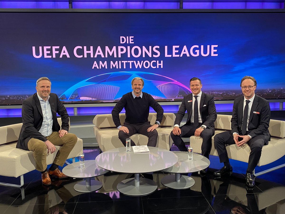 SkySportAustria's tweet photo. Die @championsleague am Mittwoch mit Moderator Martin Konrad, Sky-Analyse-Experte Marko Stankovic und den heutigen Gästen: Sky-Experte Didi Hamann und Ex-Hartberg und Barnsley-Trainer Markus Schopp - JETZT live auf Sky! ⚽️🏆

#SkyCL #UCL #ChampionsLeague #RMAPSG #MCISPO https://t.co/6icXPM4WMD