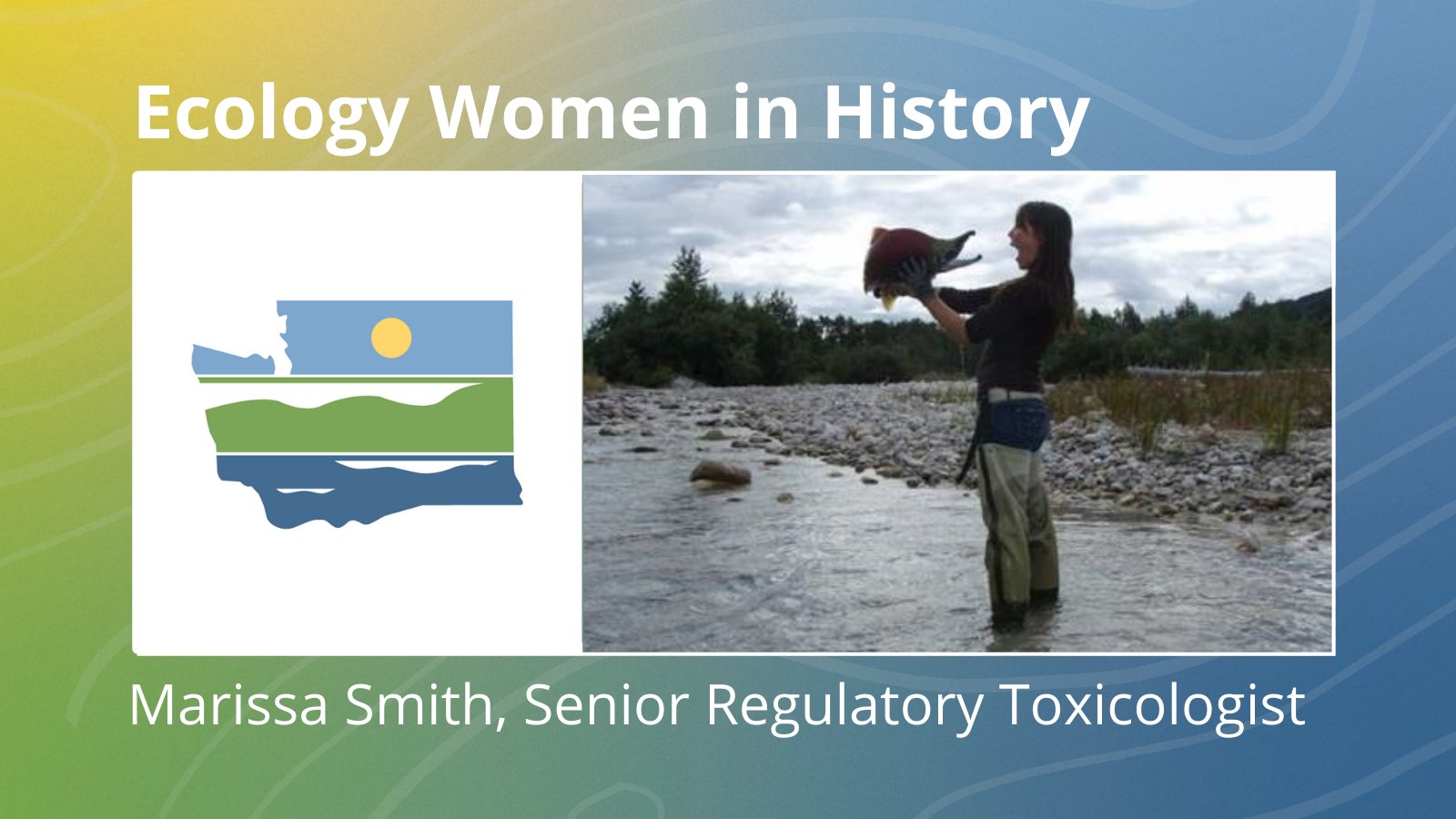 WA Department of Ecology on Twitter "We’re featuring Ecology