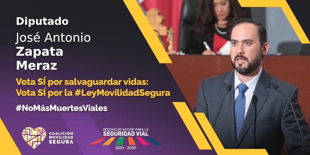 arelibiciteka's tweet photo. @PepeZM #SLP también necesita urgentemente #LeyMovilidadSegura ¡Vota SI mañana en @MovilidadCom @Mx_Diputados  por este instrumento que nos permitirá salvar miles de vidas! #NoMásMuertesViales 💜💛🧡 https://t.co/nEtVGf2VHa