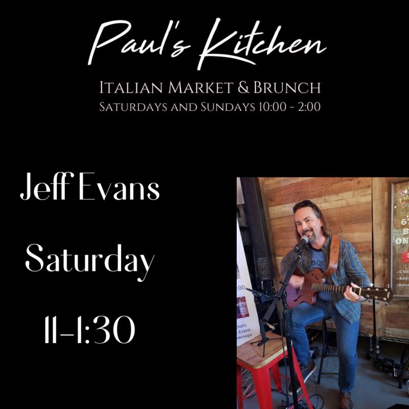 Live Music Brunch at Paul’s Kitchen this Saturday featuring Jeff Evans dlvr.it/SLNslS