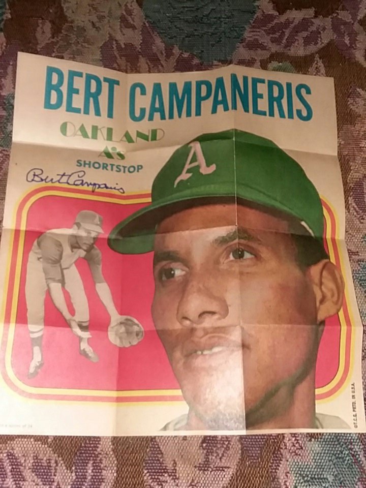 Happy 80th birthday to Bert Campaneris! What a great player and joy to watch! 