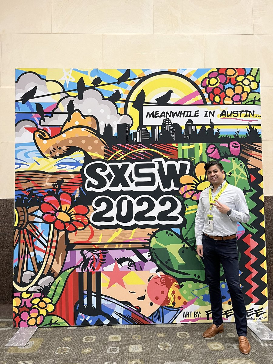 rd_leyva's tweet photo. Spent the week in Austin and got to attend SXSW for the first time #SXSW2022 https://t.co/DHHYVQ56wP