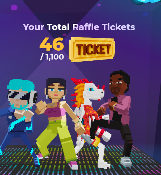 MuirOrlando's tweet photo. @TheSandboxGame I just participated in the daily #SandboxAlphaS2Contest for a chance to earn up to 1,000 $SAND! Starting March 9 -  Show your Raffle Tickets. Check out my screenshot below! 👇 #SandboxAlphaS2 https://t.co/U6EuEgsEgn