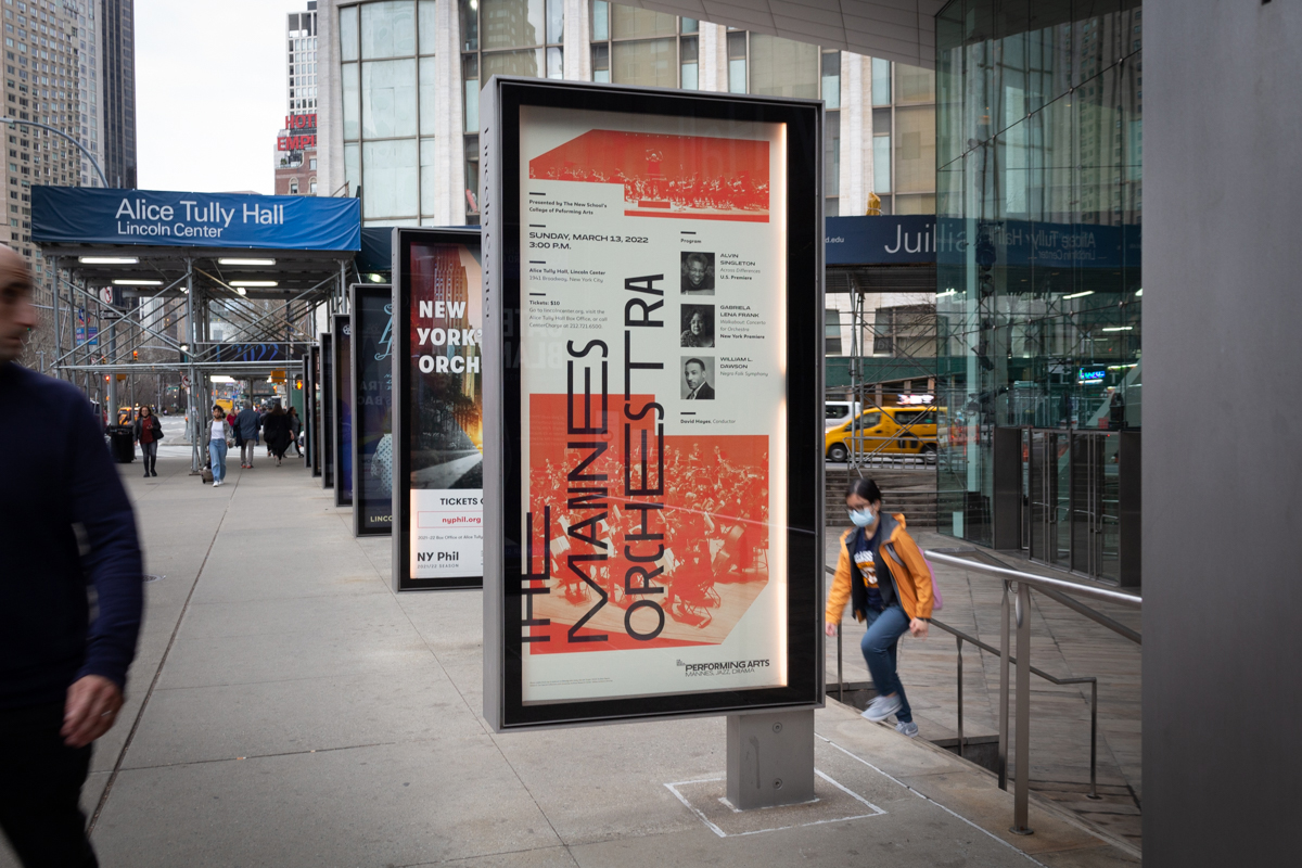 MannesCollege's tweet photo. Spotted @LincolnCenter. We can't wait 🎶 Reserve your ticket now for the Mannes Orchestra performance at Alice Tully Hall this Sunday 3/13 at 3PM >> https://t.co/Tdcmzwl6mv @TheNewSchool https://t.co/NqNSokLYAu