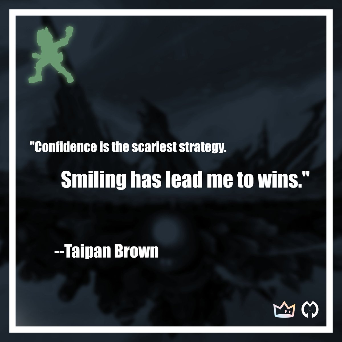 TheMetaofsmash's tweet photo. Quotes from the MoS Community! Do you agree?
#SmashBrosUltimate #SmashUltimate #metaofsmash #30secondsmash #smashmentality #Nintendo https://t.co/8e3eZNHBKt