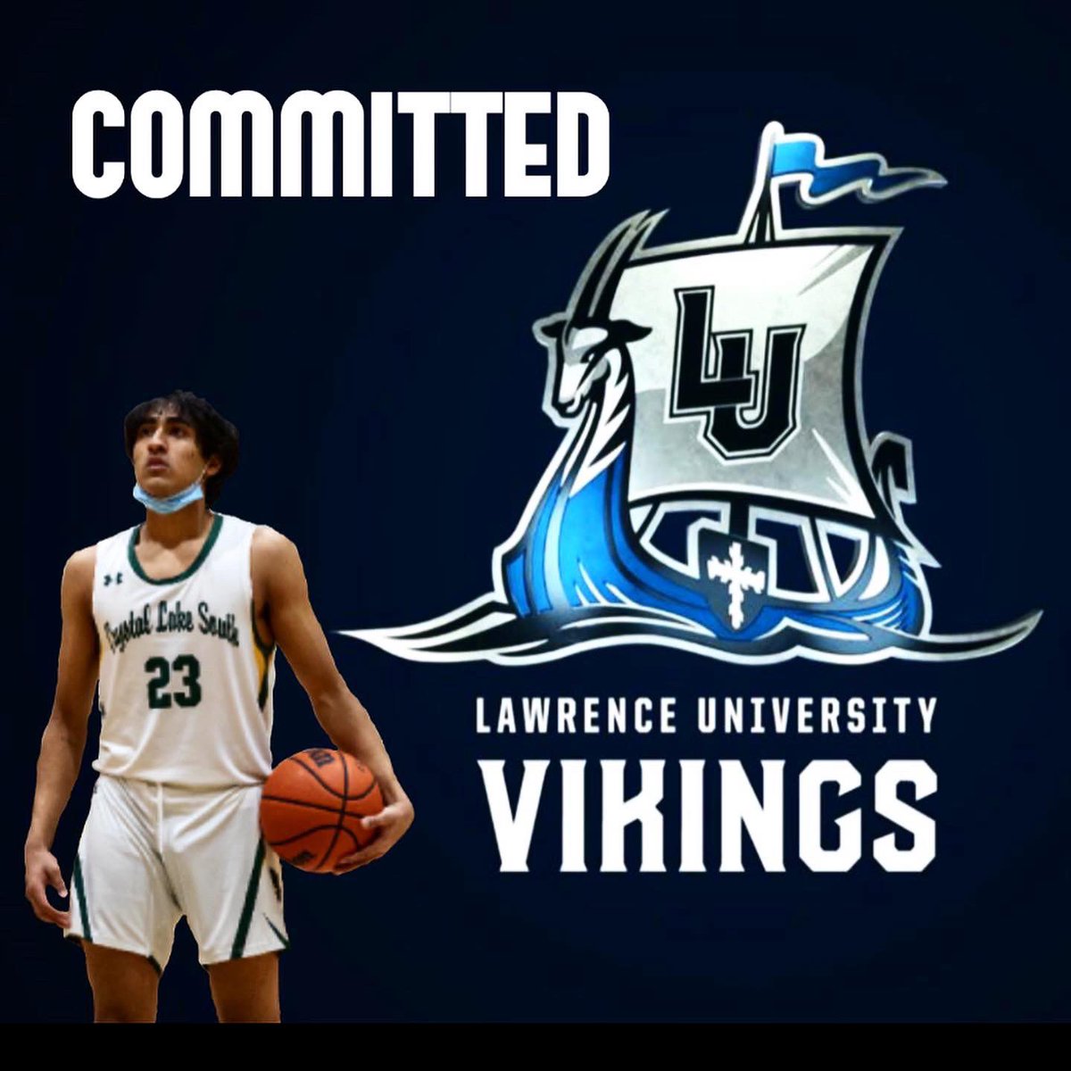 Dream come true… committed 🤍💙
<a href="/LUVikingsMBB/">Lawrence Men’s Basketball</a> <a href="/SchieldKevin/">Kevin Schield</a> <a href="/Coach_Korn/">Casey Korn</a> <a href="/gator_hoops/">CLS Gators Basketball</a> <a href="/CoachLePage/">Coach LePage</a>