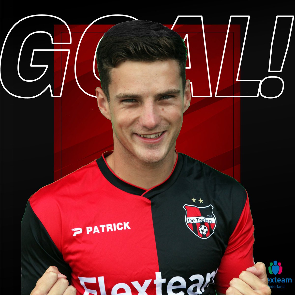 De_Treffers's tweet photo. 16’ GOAL! Brian Campman kopt binnen uit een corner. 1-1!  #TRESCH https://t.co/yP6MG8m7yr