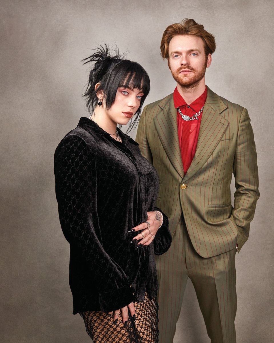 billiesource's tweet photo. Billie and @finneas photographed for Variety https://t.co/X04FFjexPe