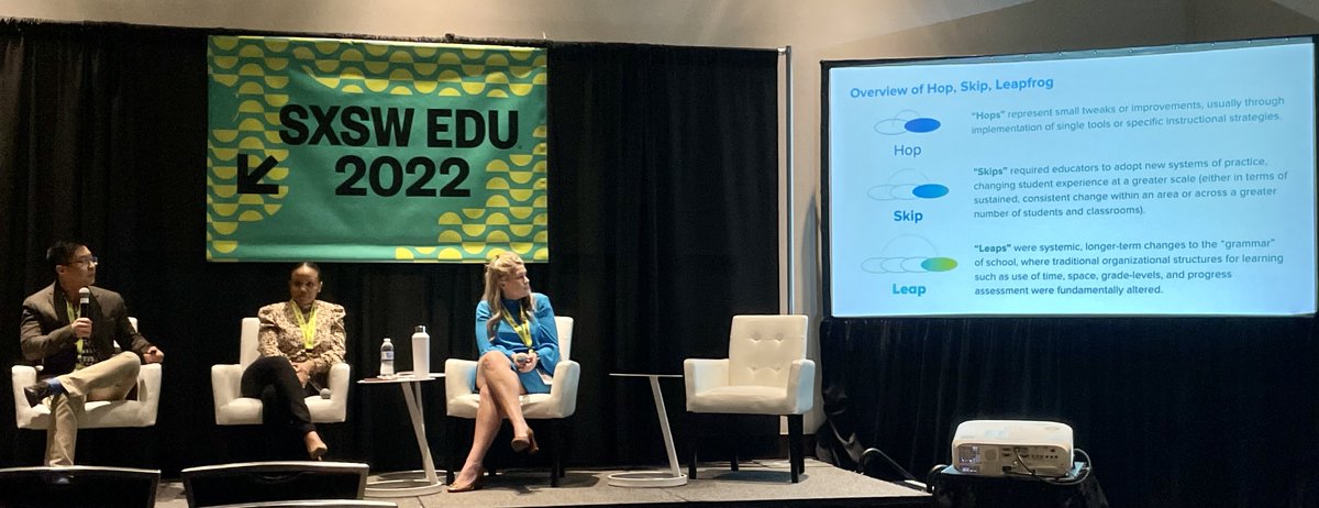 LearningAccel's tweet image. TLA partner @JinSooDHuh shares the great hops, skips, and leaps with school system pandemic practices around the country. Find all the free and open resources here! hopskipleapfrog.org @CPS_PL @PersonalizeDISD #SXSWEDU