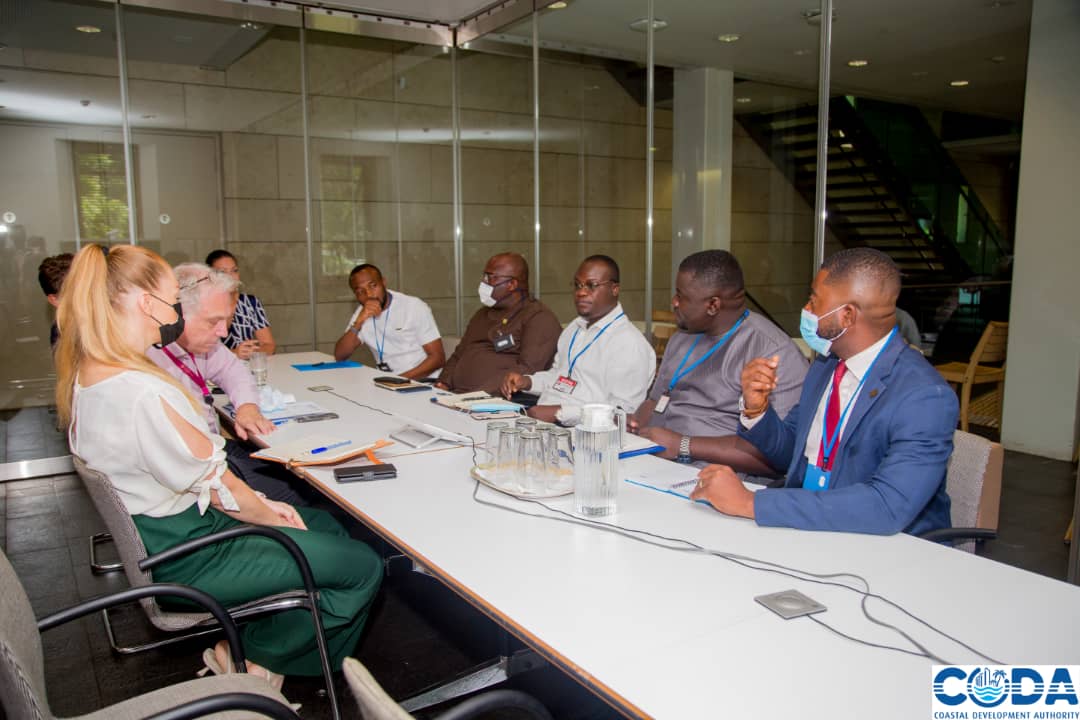 CoastalDevelop2's tweet photo. CODA TO PARTNER NORWAY IN CLEAN BEACH CAMPAIGN 

The Norwegian Ambassador to Ghana, Her Excellency Ingrid Mollestad on Tuesday 8th of March 2022 expressed their full support to the CODA Clean Beach Campaign programme within the four (4) Coastal Regions of Ghana. https://t.co/tfJEpTJLbo