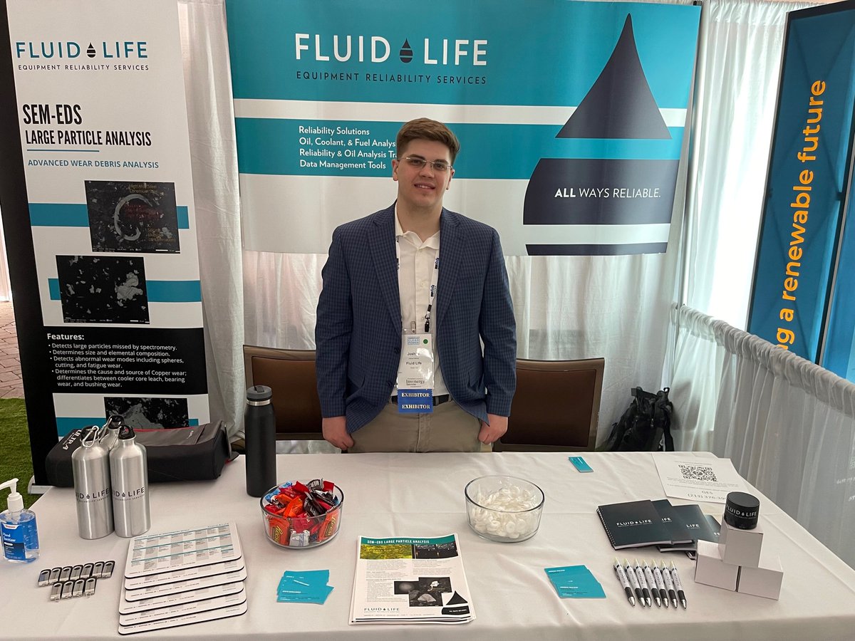 fluid_life's tweet photo. Scenes from the ACP O&amp;M and Safety Conference in San Diego, CA.  #fluidlifers #tradeshowtime #oms2022 #tradeshows https://t.co/3qM6fseUKz