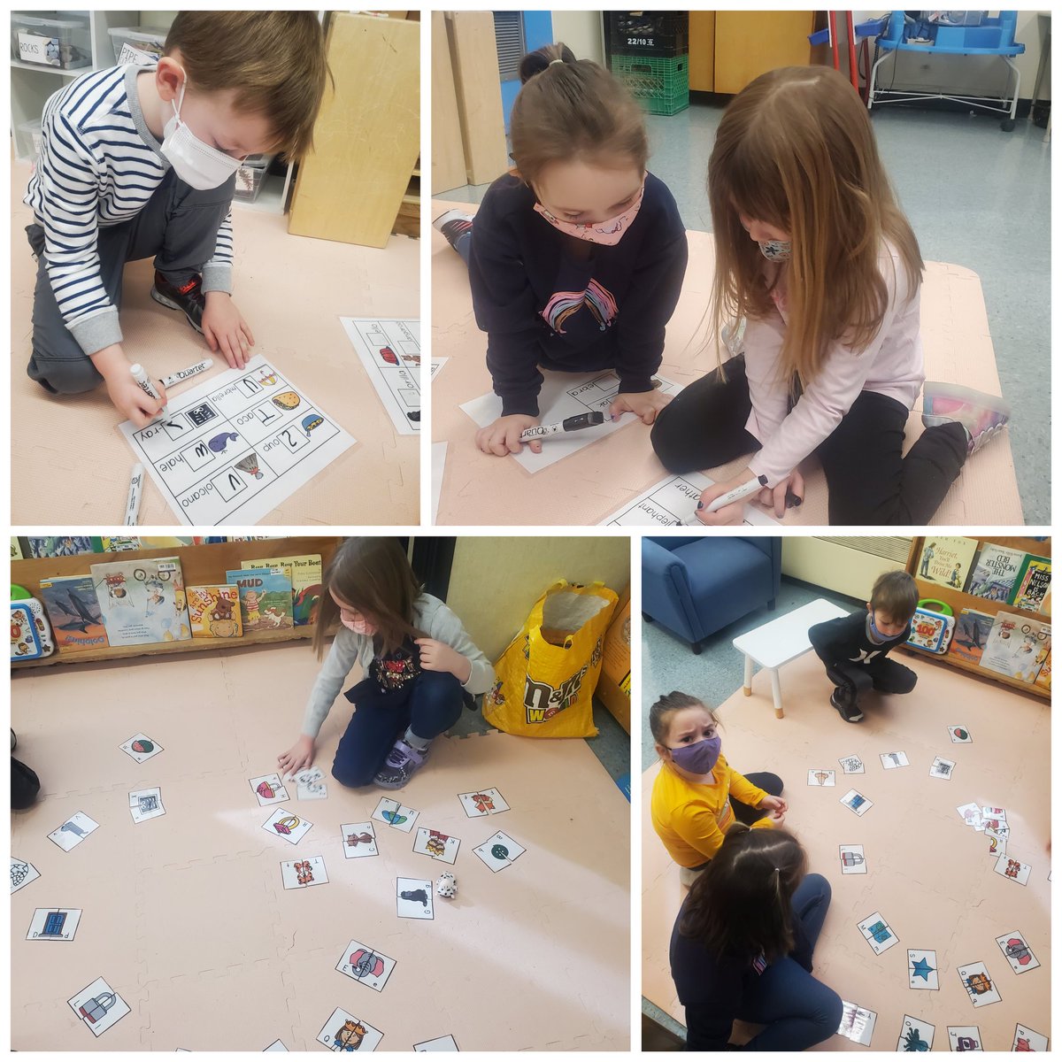 MissDCurnew's tweet photo. Some new literacy centers to practice our alphabet and beginning sounds! #kindergarten #literacyblock https://t.co/cyZaNCfw3R