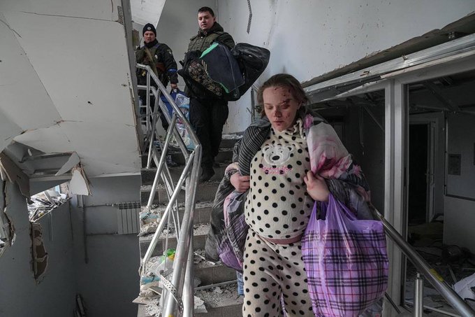 After bombing a maternity hospital in Mariupol