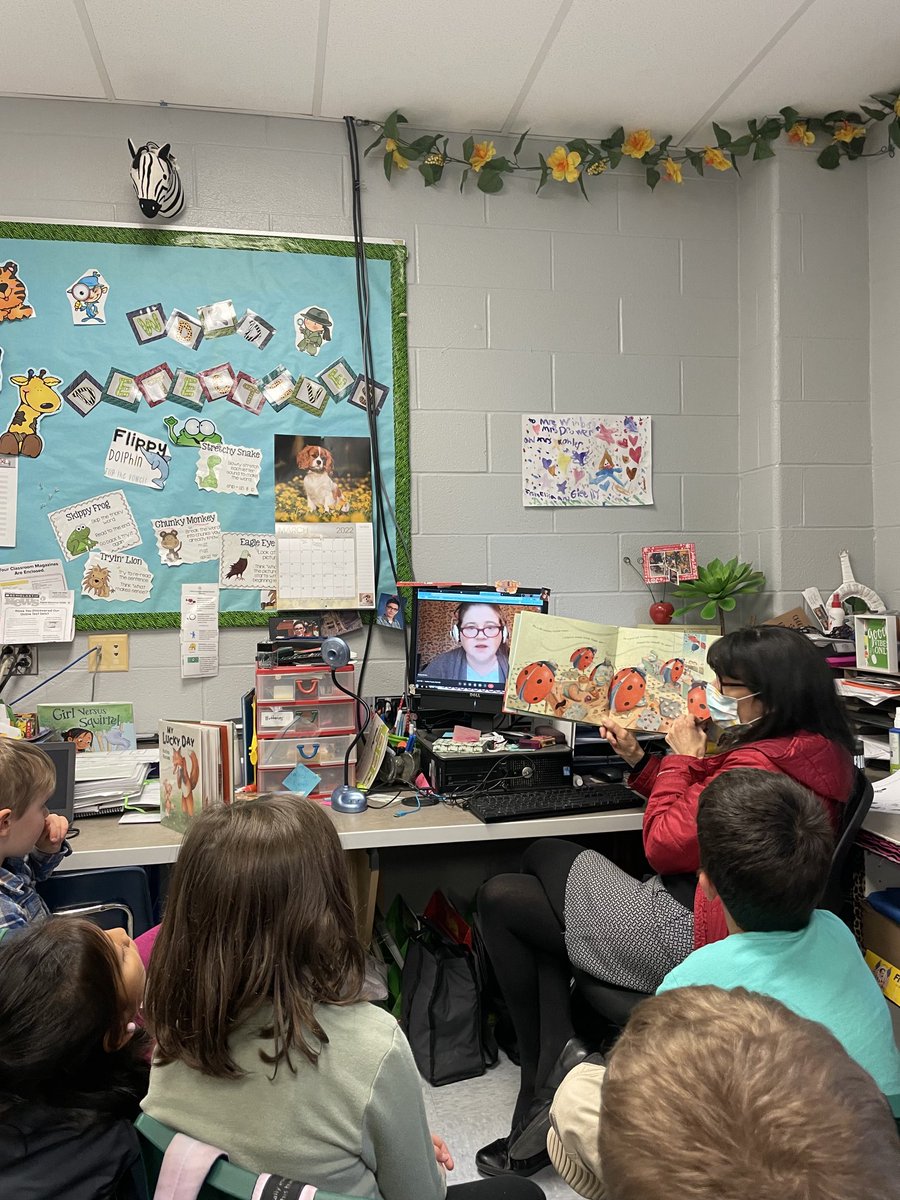 ⁦<a href="/southoldelem/">Southold Elementary</a>⁩ ⁦<a href="/mrswinfirst/">Mrs.W</a>⁩ Author time with Haley Barrett reading her new book The Tiny Baker!  Yum!!!