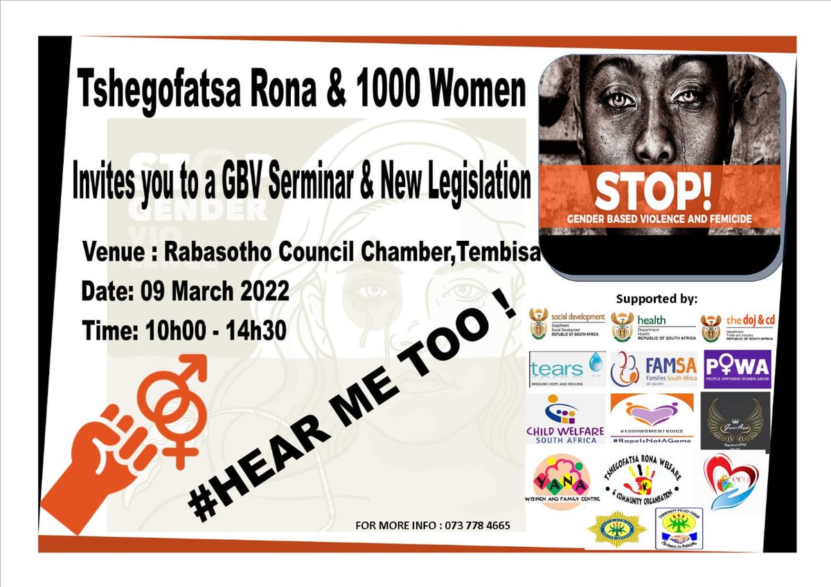 yanawf_centre's tweet photo. Our gratitude goes out to Tshegofatsa Rona for hosting #hearmetoo, what a beautiful initiative and we look forward to attending again!
#stopgbv #stopvaw #stopvawc #stopvalgbtqia #hearmetoo #yana https://t.co/2bU12dPjPs