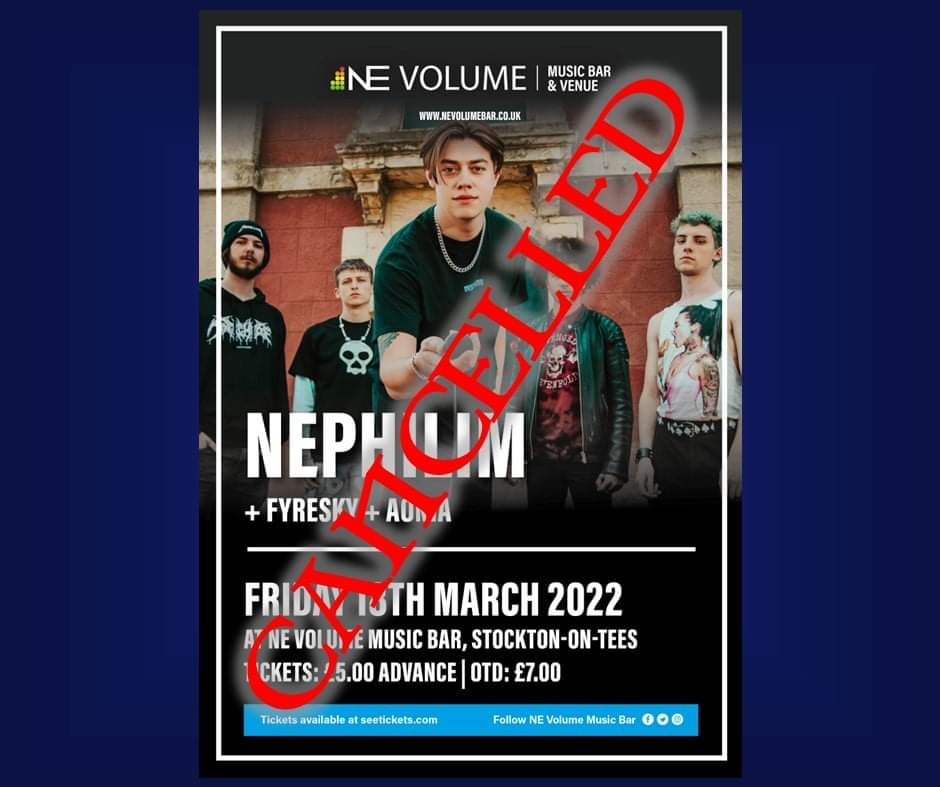 Bad news, Aonia Family! Our show on the 18th has unfortunately been cancelled because the headliners are sadly unable to perform. Huge apologies for anyone planning to come and catch us - we hope to see you soon 💜