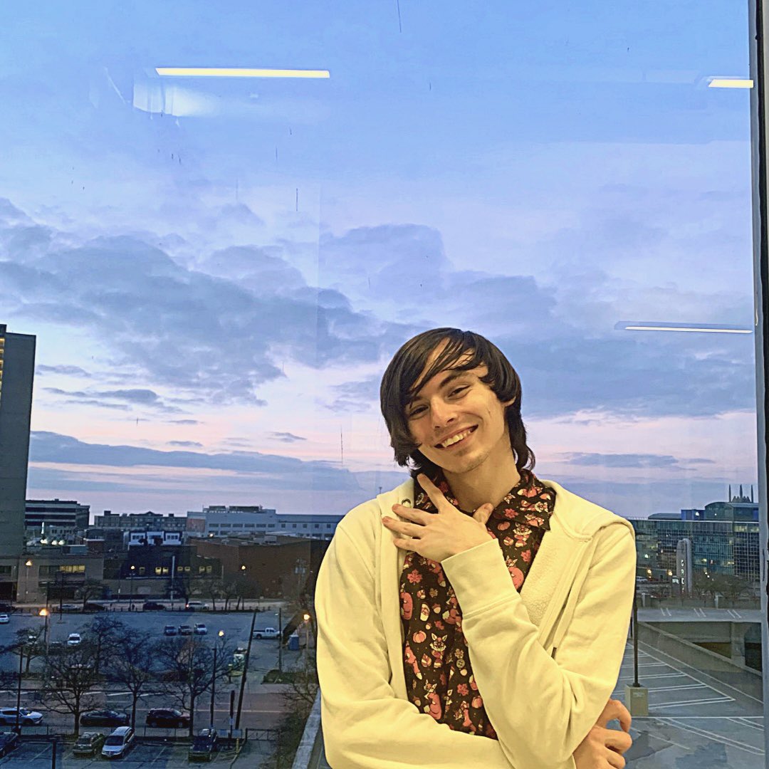 CSUDanceOhio's tweet photo. Meet CSU Dance Member, Joshua Estok! 

Josh is a junior double majoring in Dance and Music Composition. They hope to one day bring their passion for music and dance together to write original music in collaboration with dance artists and choreographers. https://t.co/T371P1StJo
