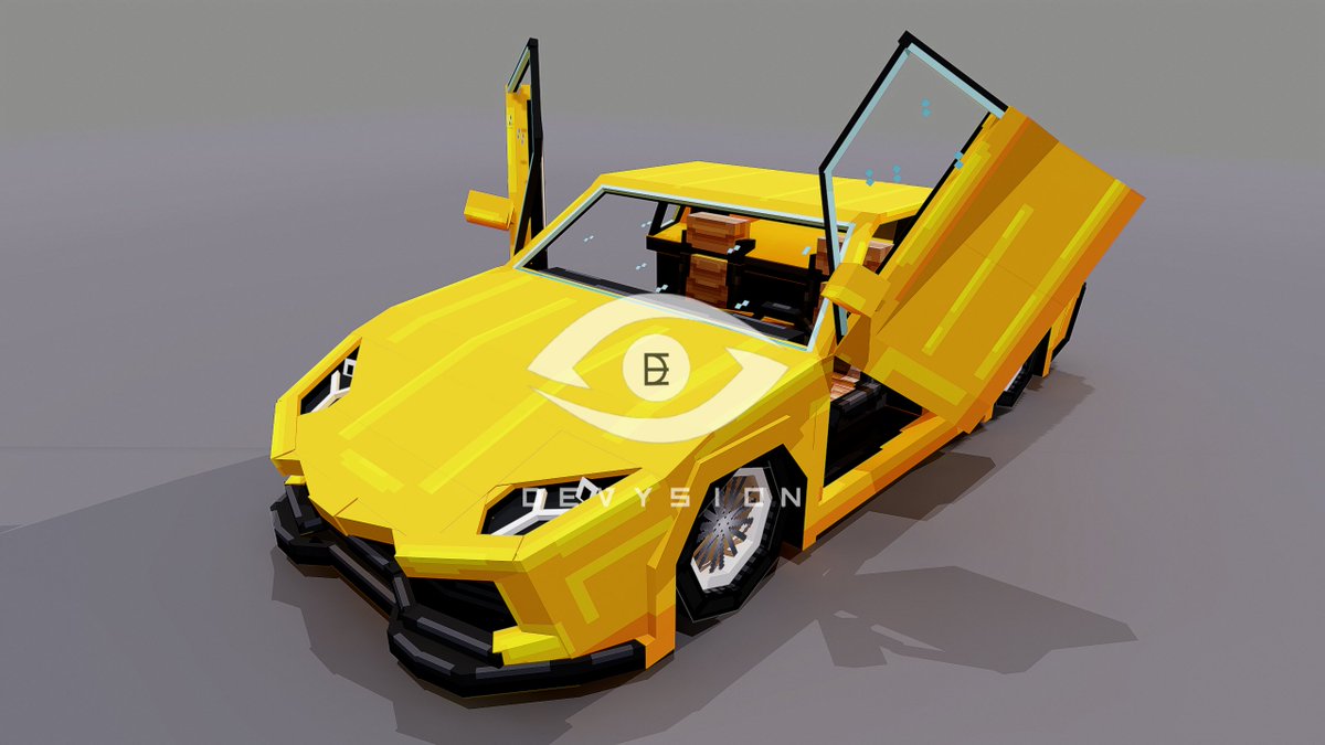 Take a look to this lambo 😱
#Lamborghini #Minecraft #3dmodelling