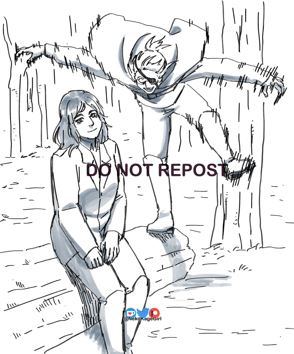 nekokagegirl's tweet photo. Another request done by @correctpikuhan , thank you for this hilarious idea 🙏🏻

#pikuhan #hange #pieck #進撃の巨人 #AttackOnTitan https://t.co/FnqrgKqkp2