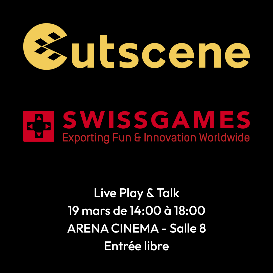 cutscenefestival (@cutscenefest) on Twitter photo Cutscene 💛 FIFF = le jeu vidéo 💛 le cinéma. En d'autres mots, Cutscene permet la rencontre de deux arts vecteurs de l’imaginaire populaire.
Avec le <a href="/fiffribourg/">FIFFribourg</a>, nous vous invitons à découvrir et à échanger sur des œuvres vidéoludiques.
Programme ⬇️
#swissgames #fiffribourg Cutscene 💛 FIFF = le jeu vidéo 💛 le cinéma. En d'autres mots, Cutscene permet la rencontre de deux arts vecteurs de l’imaginaire populaire.
Avec le <a href="/fiffribourg/">FIFFribourg</a>, nous vous invitons à découvrir et à échanger sur des œuvres vidéoludiques.
Programme ⬇️
#swissgames #fiffribourg