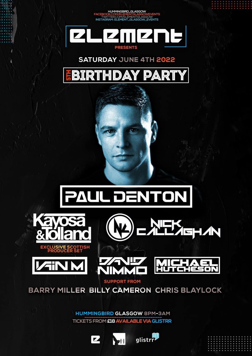 Element One - Glasgow tweet media