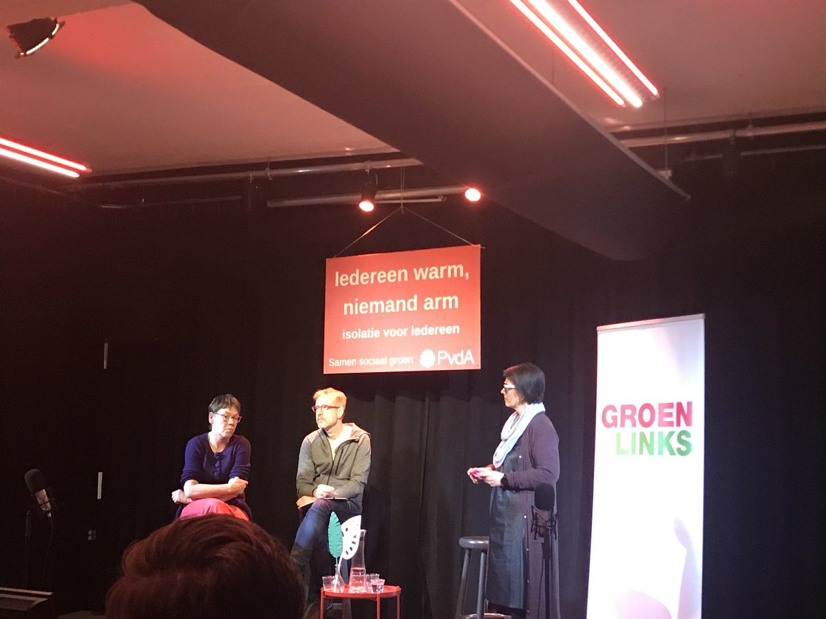 Gezamenlijke avond met ⁦⁦@GroenLinks030⁩. Met ⁦@HeleBoer⁩ in gespreksniveau energiearmoede en de gevolgen waar veel mensen tegenaanlopen. Actie is nodig