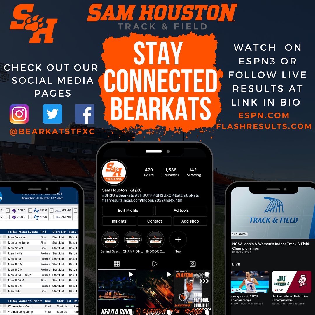 Sam Houston T&F/XC tweet media