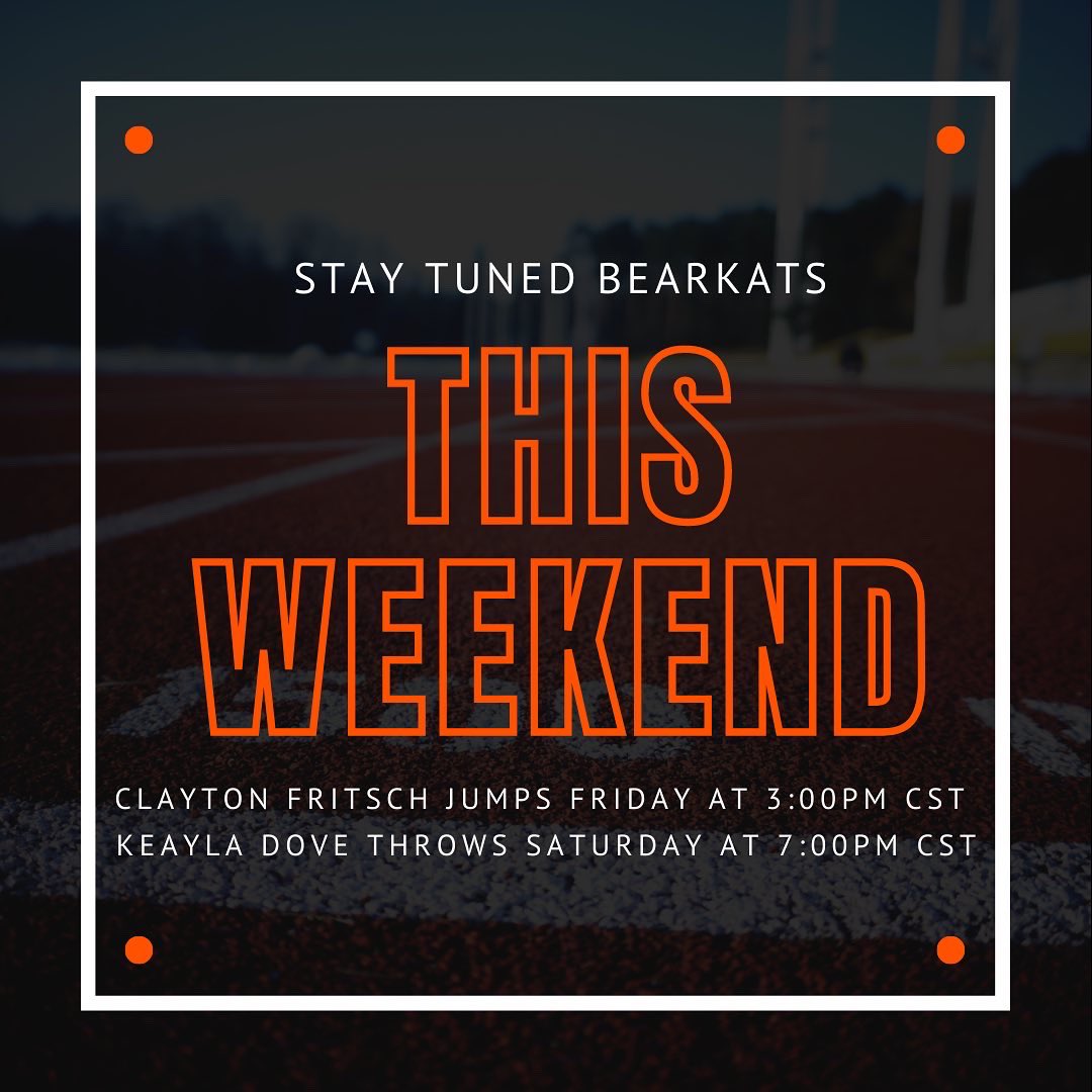 STAY CONNECTED BEARKATS! Make sure to stay tuned to see how Clayton and KeAyla preform! We have the live results in the bio! Make sure to follow us on Twitter, Facebook and Instagram!
