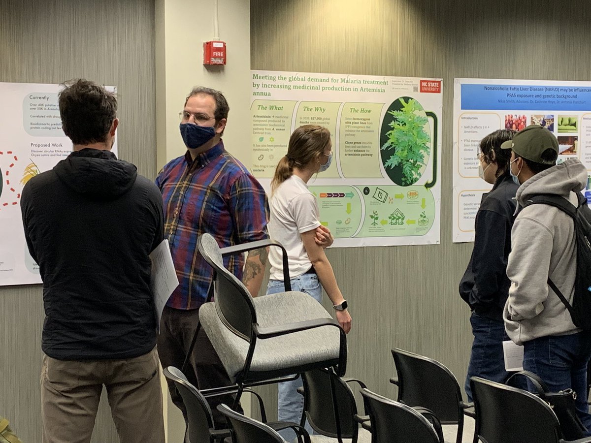 MobReiskind's tweet photo. I’m pinching myself this Poster Session was off the hook amazing. @NCStateGGIGrad #GGScholars you all are amazing and OG way to show up for this year’s cohort and GGA faculty thank you for all the feedback. https://t.co/2Kh21bo0q8