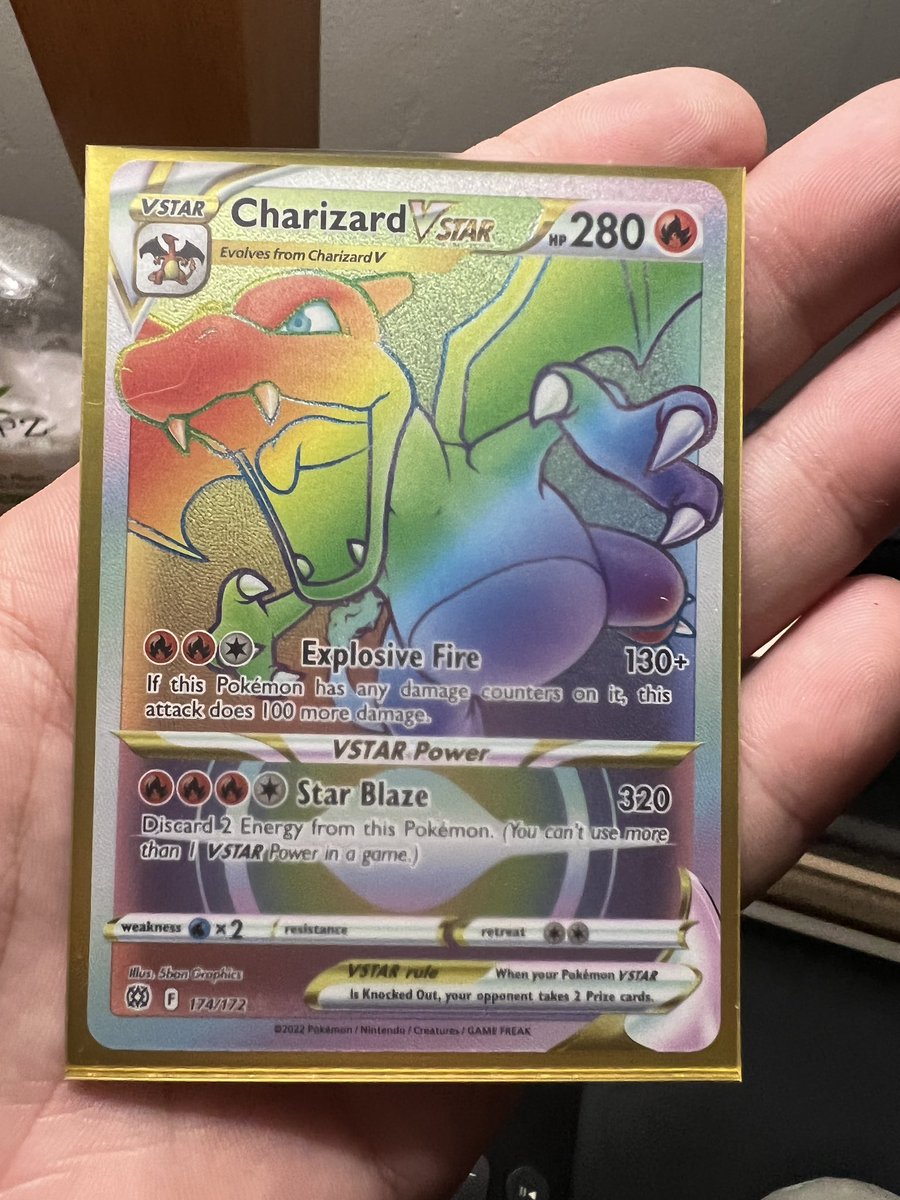 Salvation9397's tweet image. Still can’t believe I pulled this the other night👀 #Pokemon #BrilliantStars #CharizardVSTAR #PokemonTCG #Twitch #SmallStreamer #SmallStreamersConnect