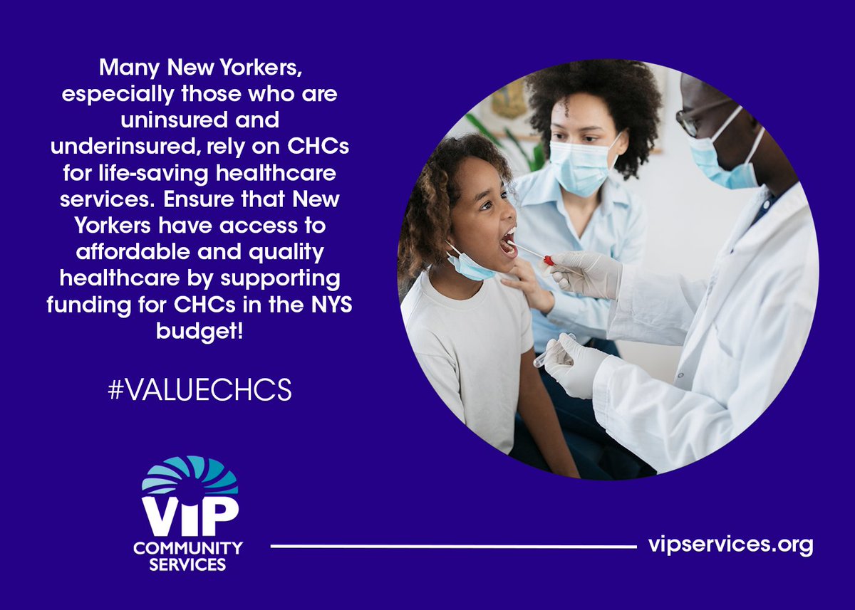 vipcservices's tweet photo. In 2020, community health centers (CHCs) served 2,123,000 patients at over 800 sites throughout New York State. CHCs are the heart of the community! #VALUECHCS #TheBronx #VIPCommunityServices https://t.co/OSrbtb9Xmk