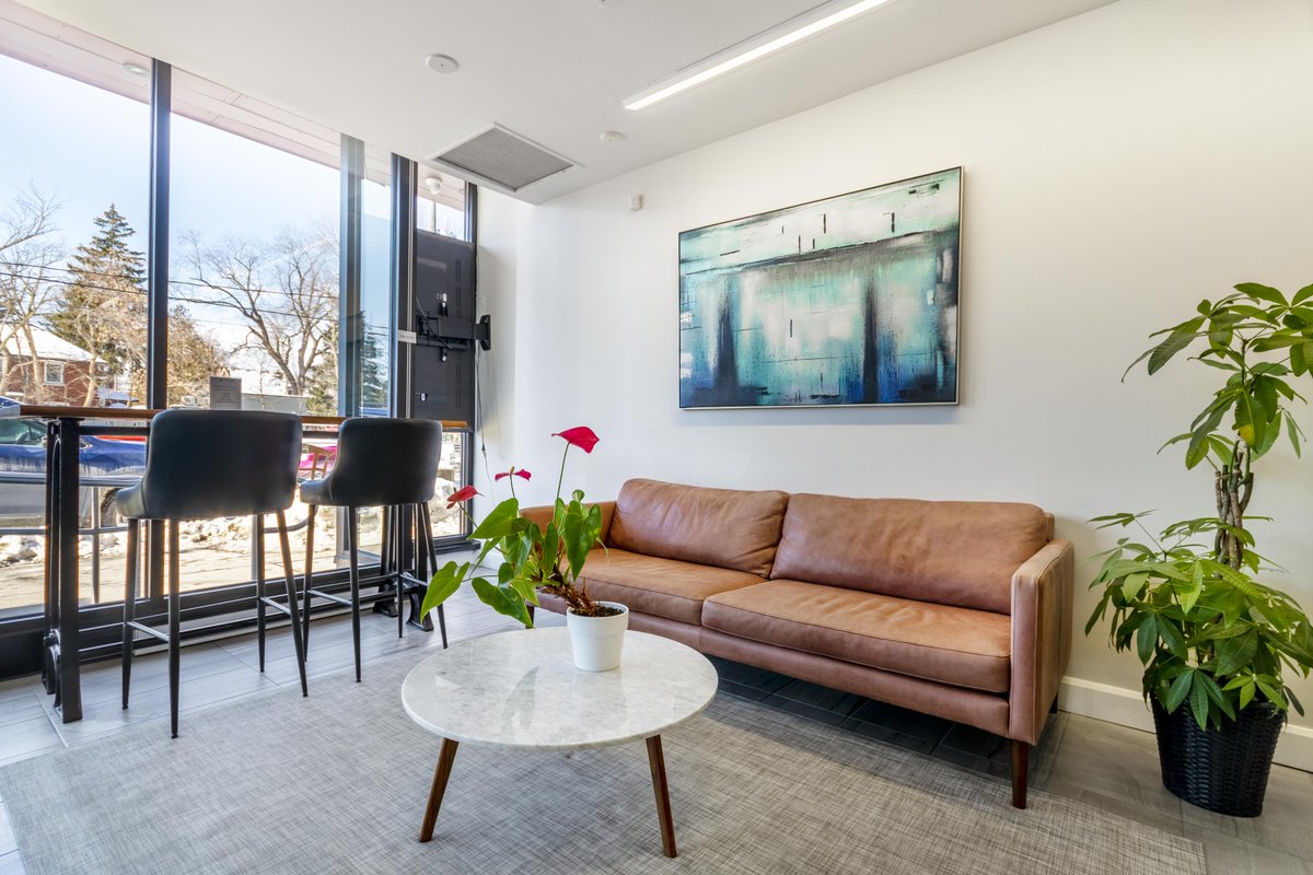 crescentreal's tweet photo. Want to escape your lonely home office? As Covid restrictions ease, Co-Working Spaces are back! Call/email to book your office space at Jane &amp; Bloor's The Office - West Toronto before they fill up! Easy access transit/highway, lots of parking on Jane, boardroom, other amenities. https://t.co/APCYu1FJ9F
