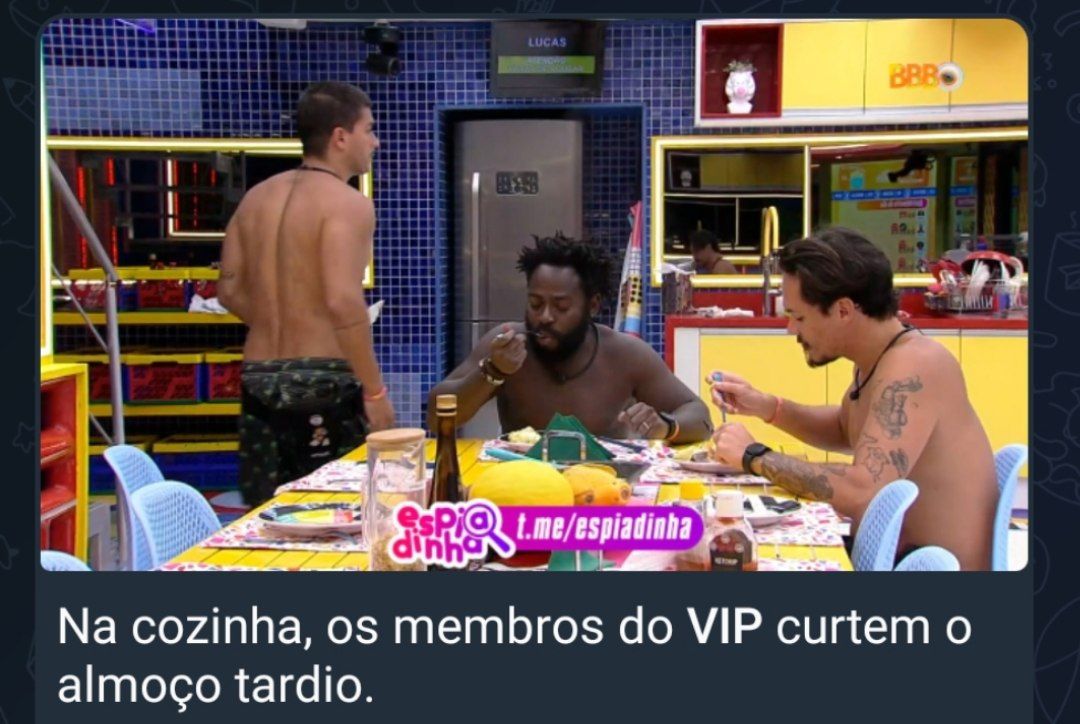 paiva's tweet photo. e essa atenção gente?? #bbb22 https://t.co/DhqQppbQC4