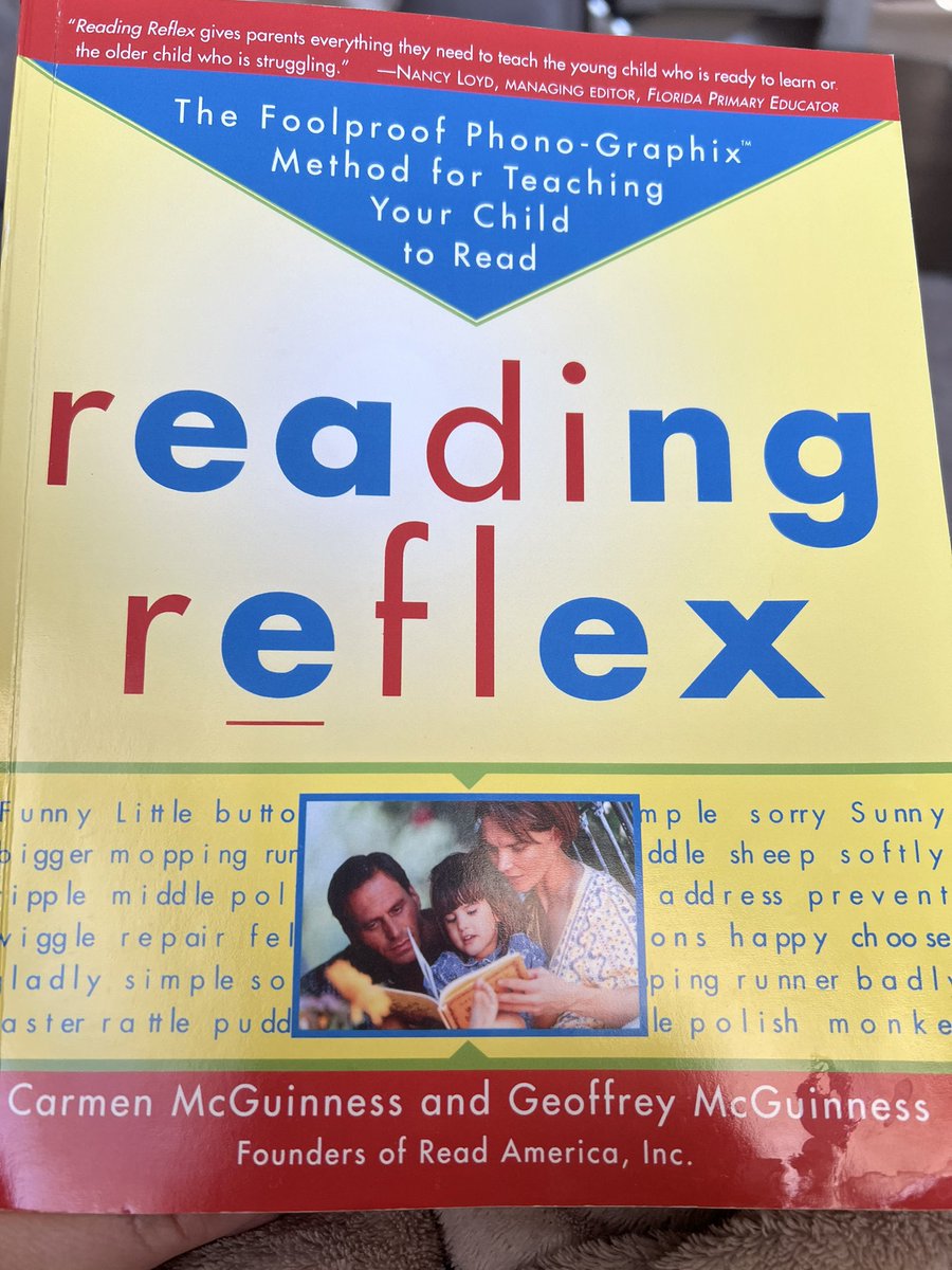 karsextavis's tweet photo. Currently reading this. It’s astonishing to me that this was written 24 years ago and sounds the alarm that using pictures, context, and memorizing words is not reading and creates deficits for children yet it’s STILL the common practice today. https://t.co/DzTWYYQ8mX