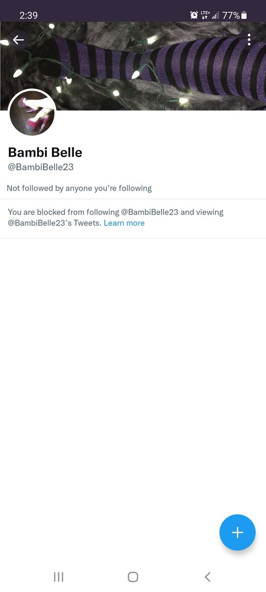 Ray83365375's tweet photo. Apparently I scared the hell out of her with 1 simple request and got an immediate block. https://t.co/PBSZAt6inH