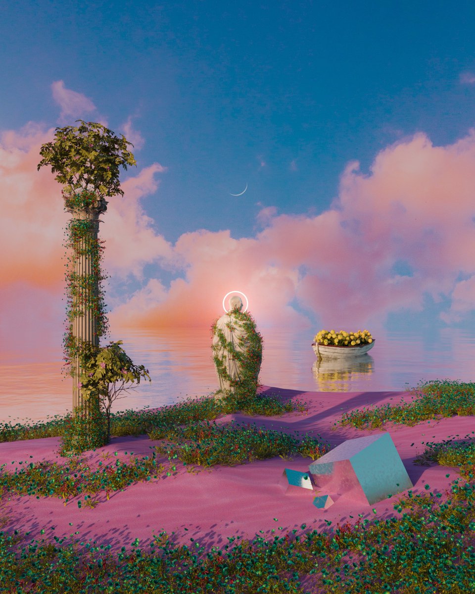 protagonistsnft's tweet photo. #018 - Tranquility - 3/3

This "Protagonist" is enjoying his perpetual peace near the gates of heaven.

3/3 editions sold each for 0.07 ETH 💎 https://t.co/LSEIAfhi2C