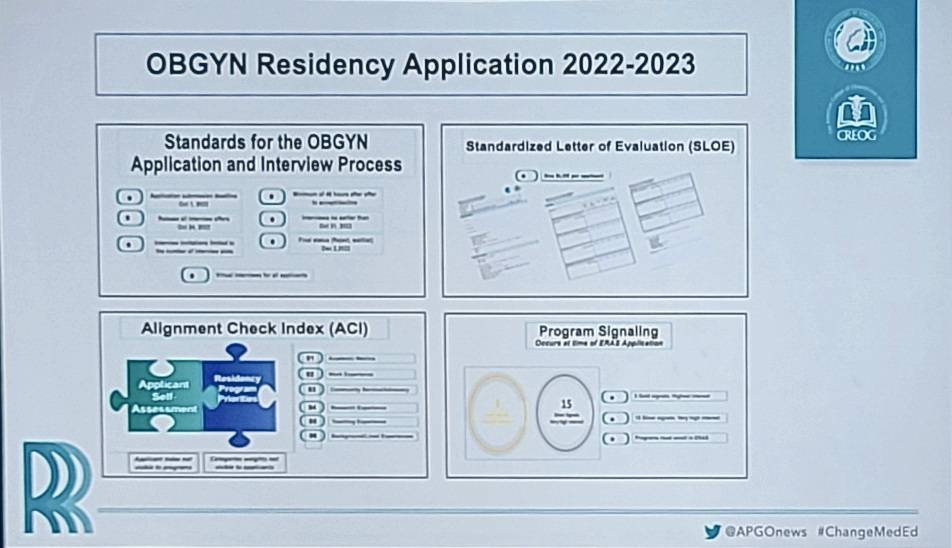 malstumd's tweet photo. Summary of new standards for #ObGynMatch2023
"Right Resident, Right Program, Ready Day One" Update by @maya_michigan @apgonews @apgogram #CAAM2022 #ChangeMedEd #obgyntwitter #ObGynMatch2022 https://t.co/O37lEb6ADa