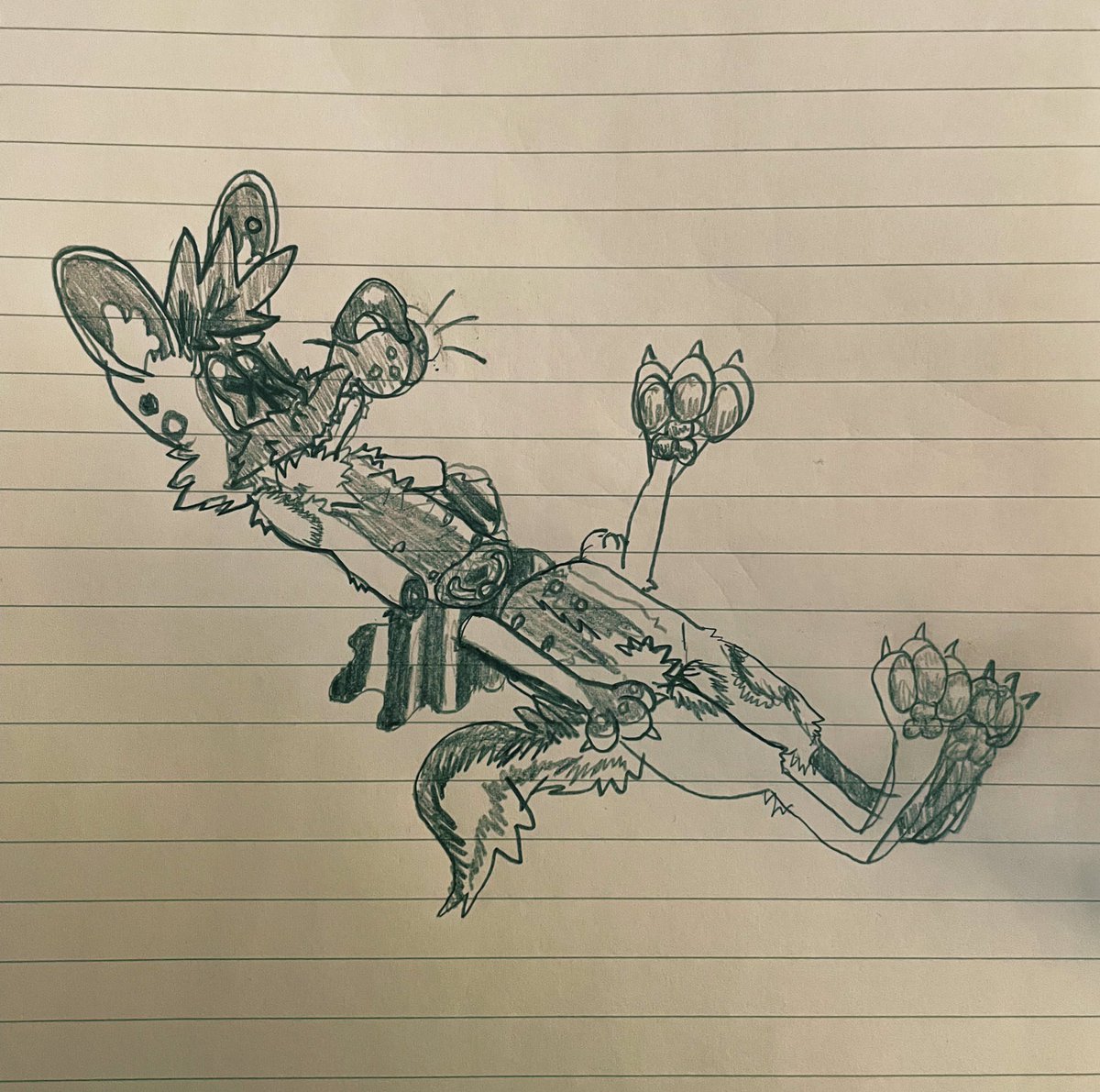 MajorGayDog's tweet photo. Prelim Jet sketches for ref sheet for @Val_From_Arbys https://t.co/iyzScD7hvH